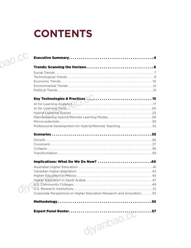 美国高等教育信息化协会(EDUCAUSE):2022地平线报告:教与学版(英文版) 第3页