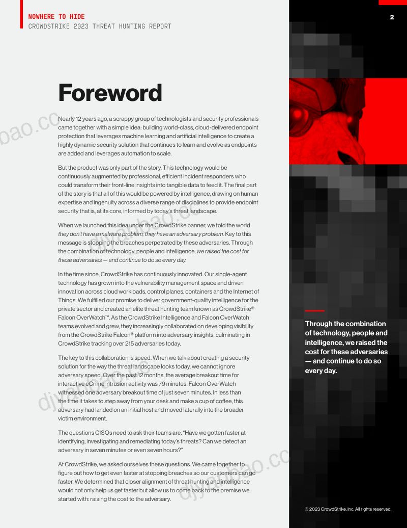 CrowdStrike:2023年威胁狩猎报告:无处可藏(英文版) 第2页