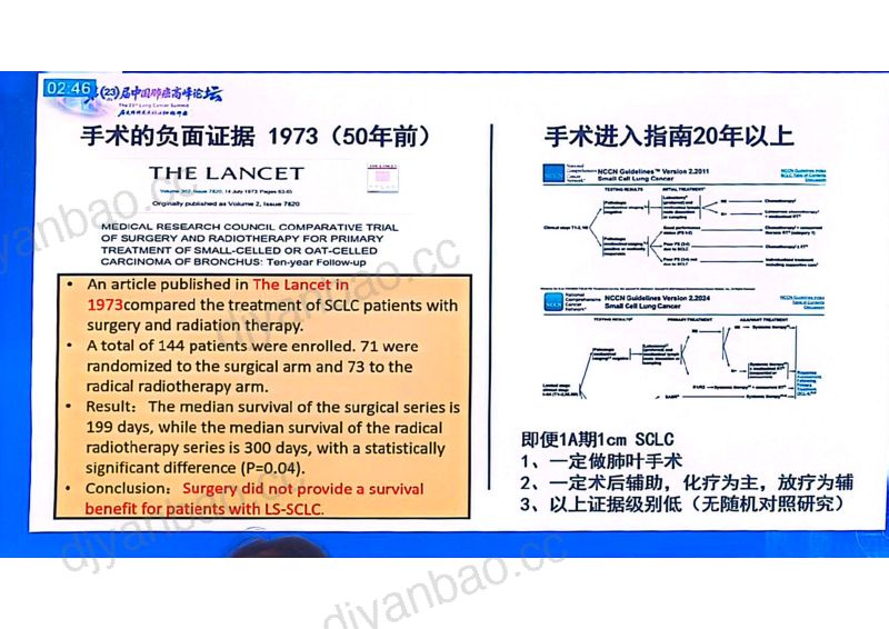 热点讨论对于局限期小细胞肺癌局部治疗与全身治疗如何协同配合 第3页