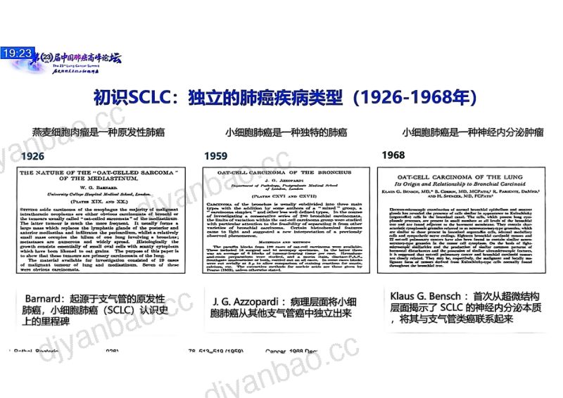 主题演讲：小细胞肺癌分子分型研究进展 第3页