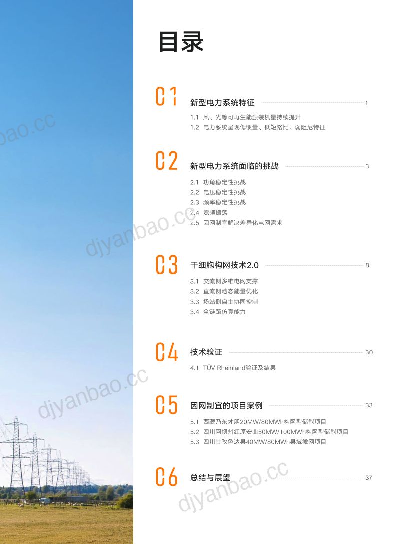 阳光电源：2026干细胞构网技术2.0白皮书-因网制宜 守护电网安全稳定 第3页