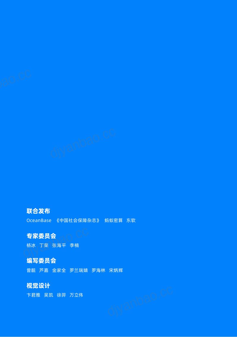 OceanBase:2026万字总结:人社关键业务数据库一体化升级实践白皮书 第2页