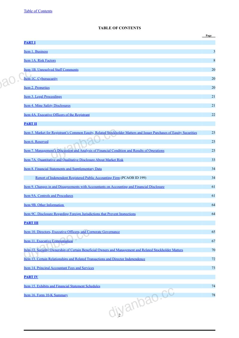 Techprecision Corp 2025年度报告 第2页