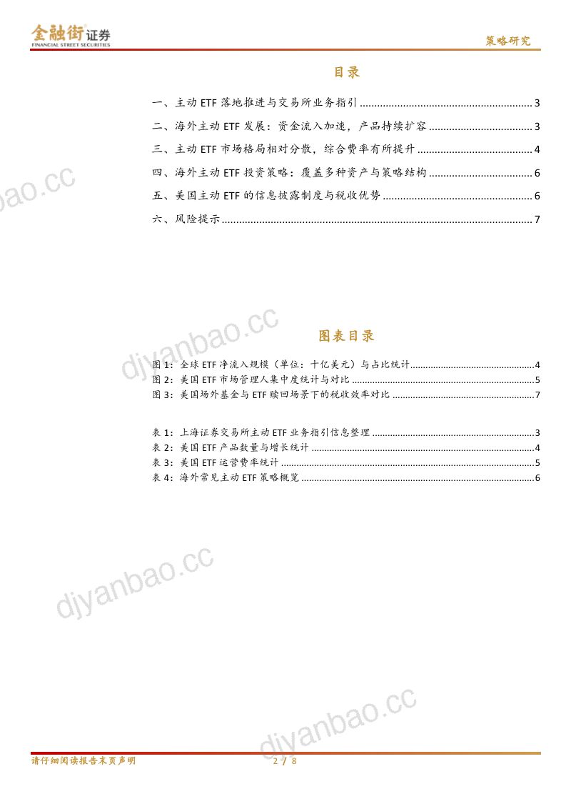 主动管理ETF新规解读与海外发展经验概览 第2页