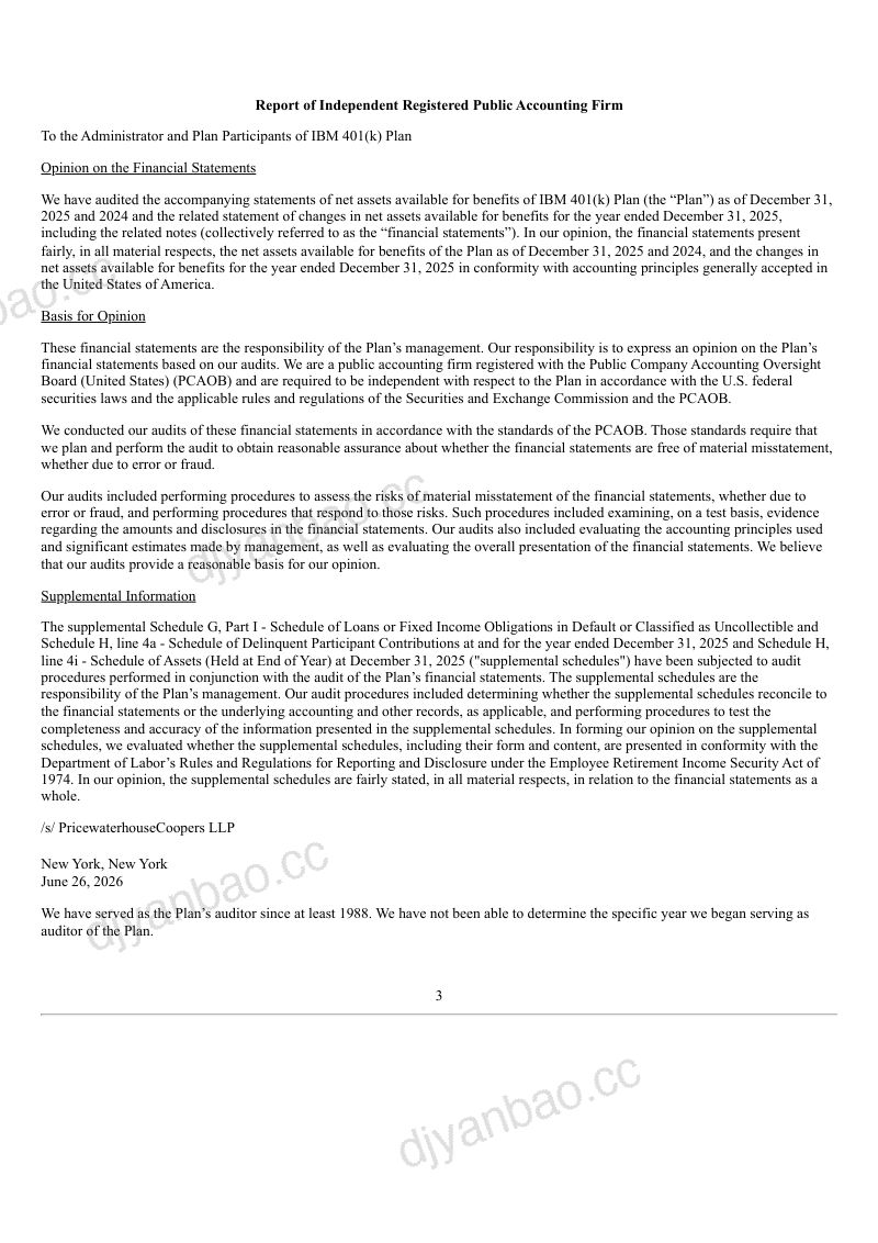IBM 2025年度报告 第3页