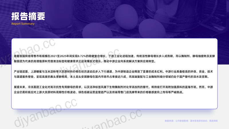2026烘焙用生物发酵原料行业简析报告 第2页