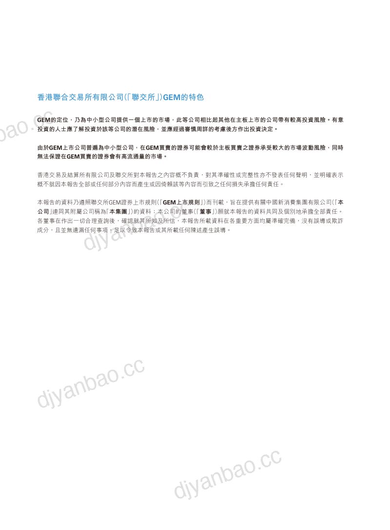中国新消费集团年报2026 第2页