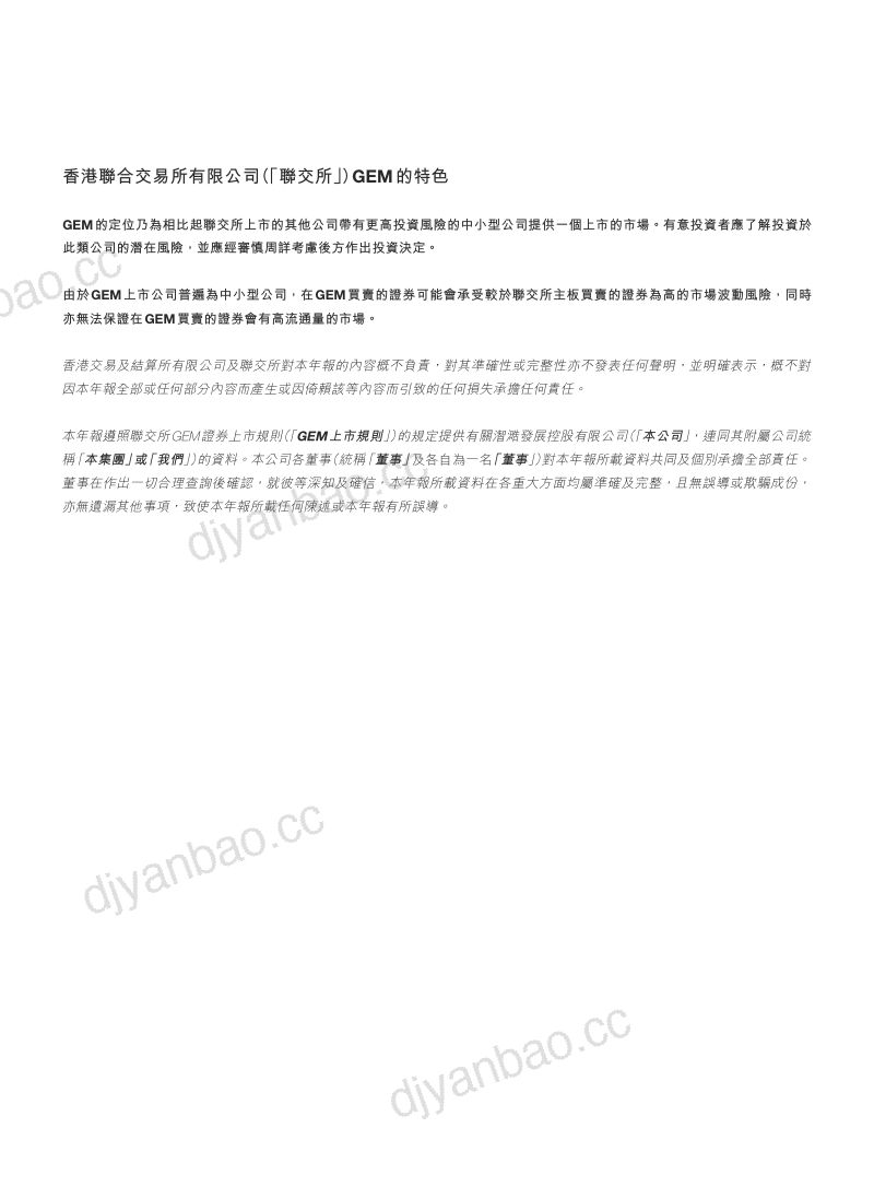 CHI HO DEV2026年年报 第2页