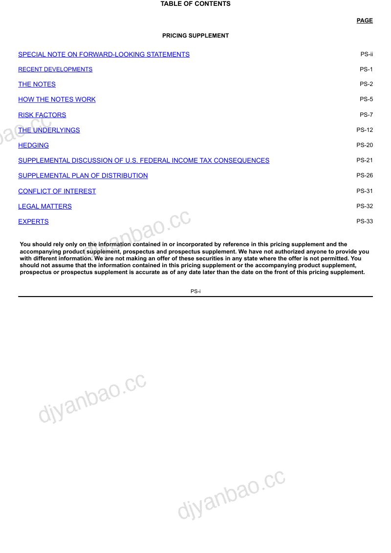 Jefferies Financial Group Inc美股招股说明书(2026-06-30版) 第2页