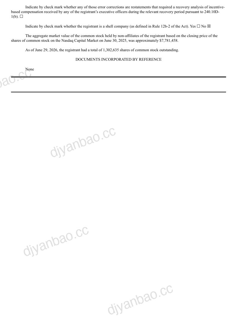 Olenox Industries Inc 2025年度报告 第2页