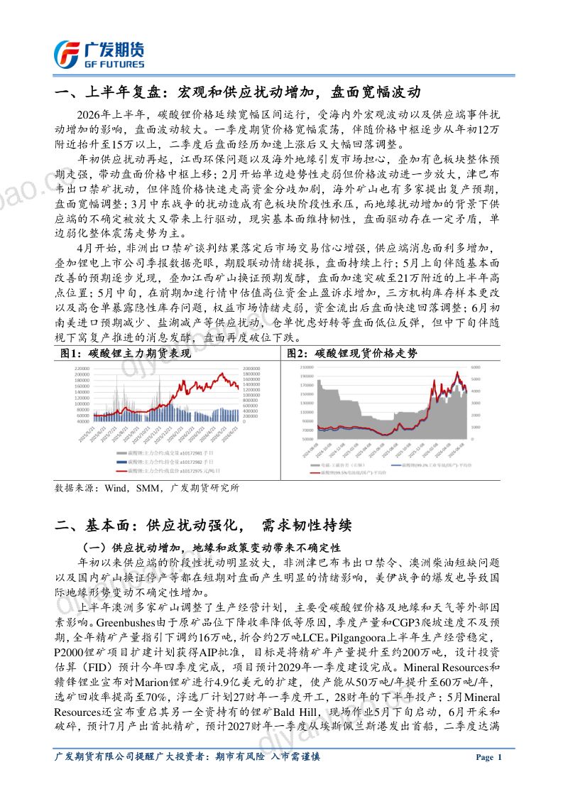 广发期货碳酸锂市场半年报 第3页