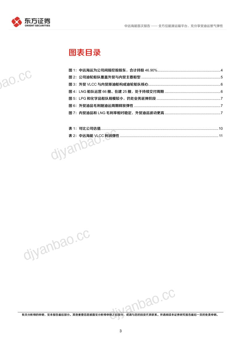 全方位能源运输平台,充分享受油运景气弹性 第3页