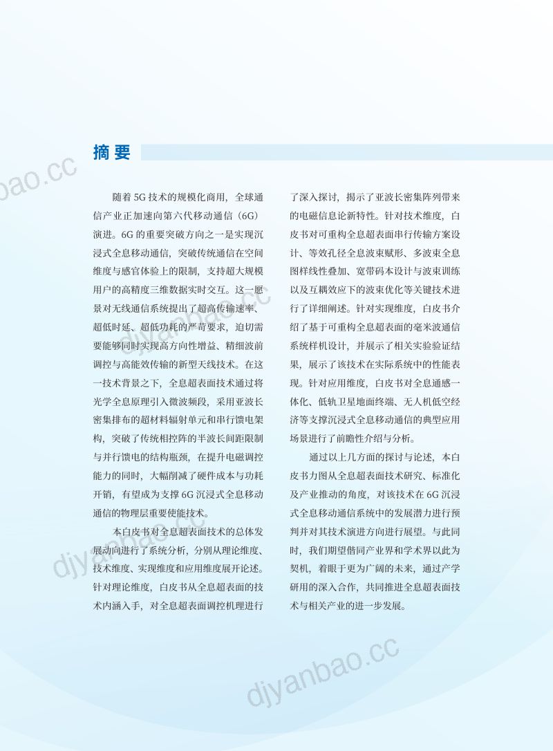 2026面向6G的全息超表面通信技术报告 第2页