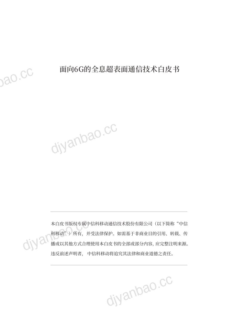 2026面向6G的全息超表面通信技术报告 第3页
