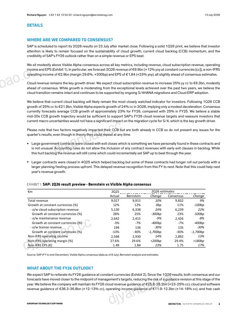 SAP 2Q26预览:S/4迁移现状与AI叙事对比 第2页