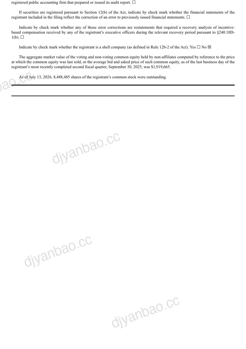 Zoomcar Holdings Inc 2025年度报告 第2页