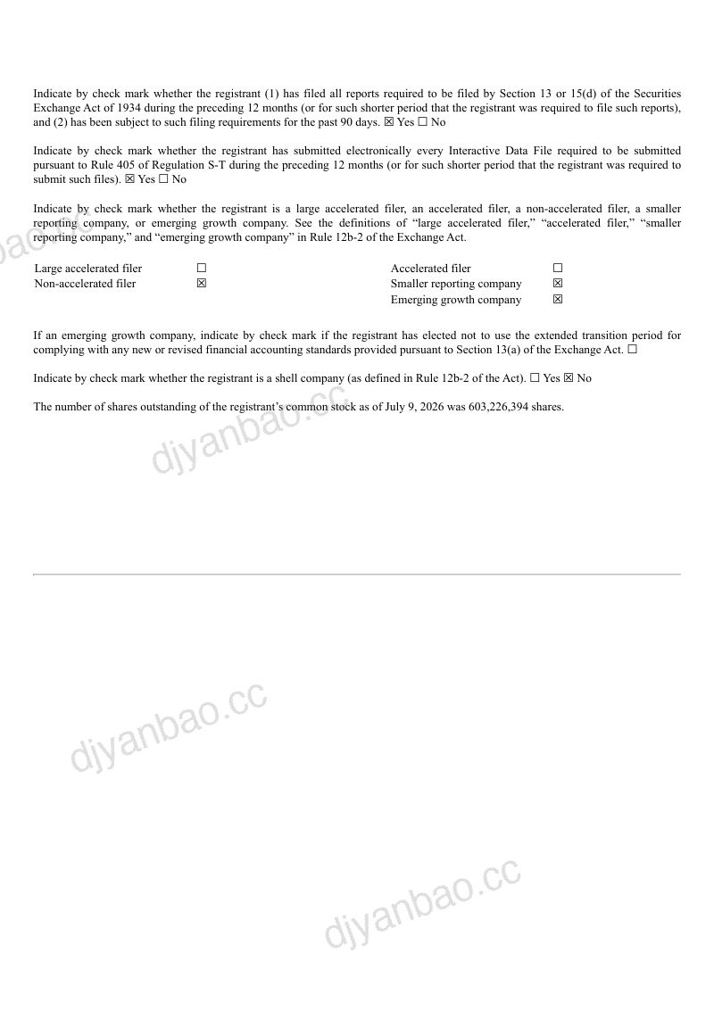BitMine Immersion Technologies Inc Series A Pfd 2026年季度报告 第2页