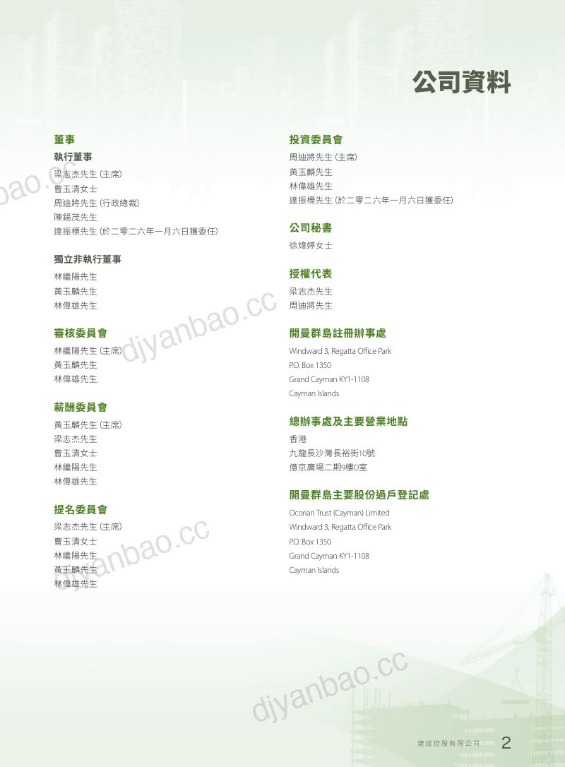 建成控股2026年报 第3页