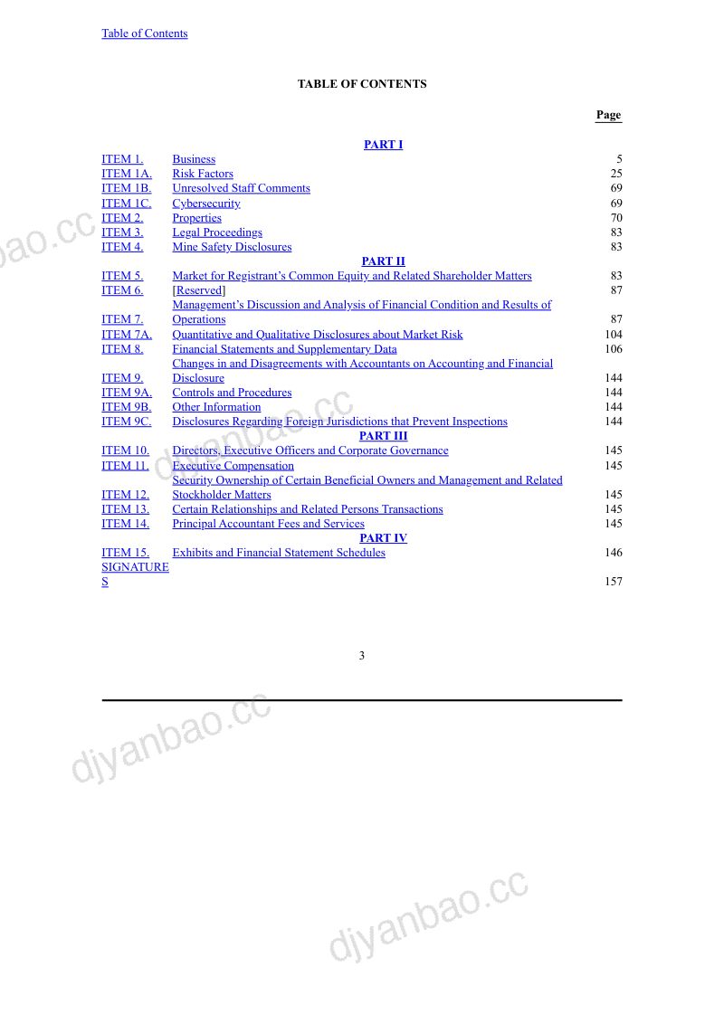 Ramaco Resources Inc-A 2025年度报告 第3页