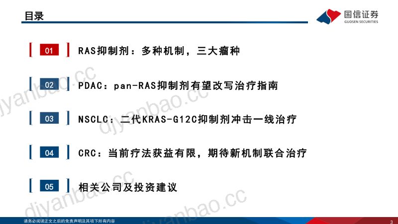 寻找未被满足的临床需求（5）：RAS抑制剂有望改写胰腺癌治疗指南 第3页