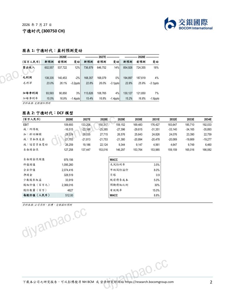 2 季度出货超预期,关注盈利修复节奏及供需变化;维持买入 第2页