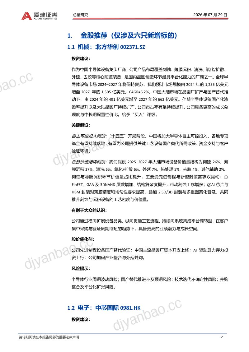 策略配置简报：投资策略与金股组合系列（二）：优择科技，攻守兼备 第2页