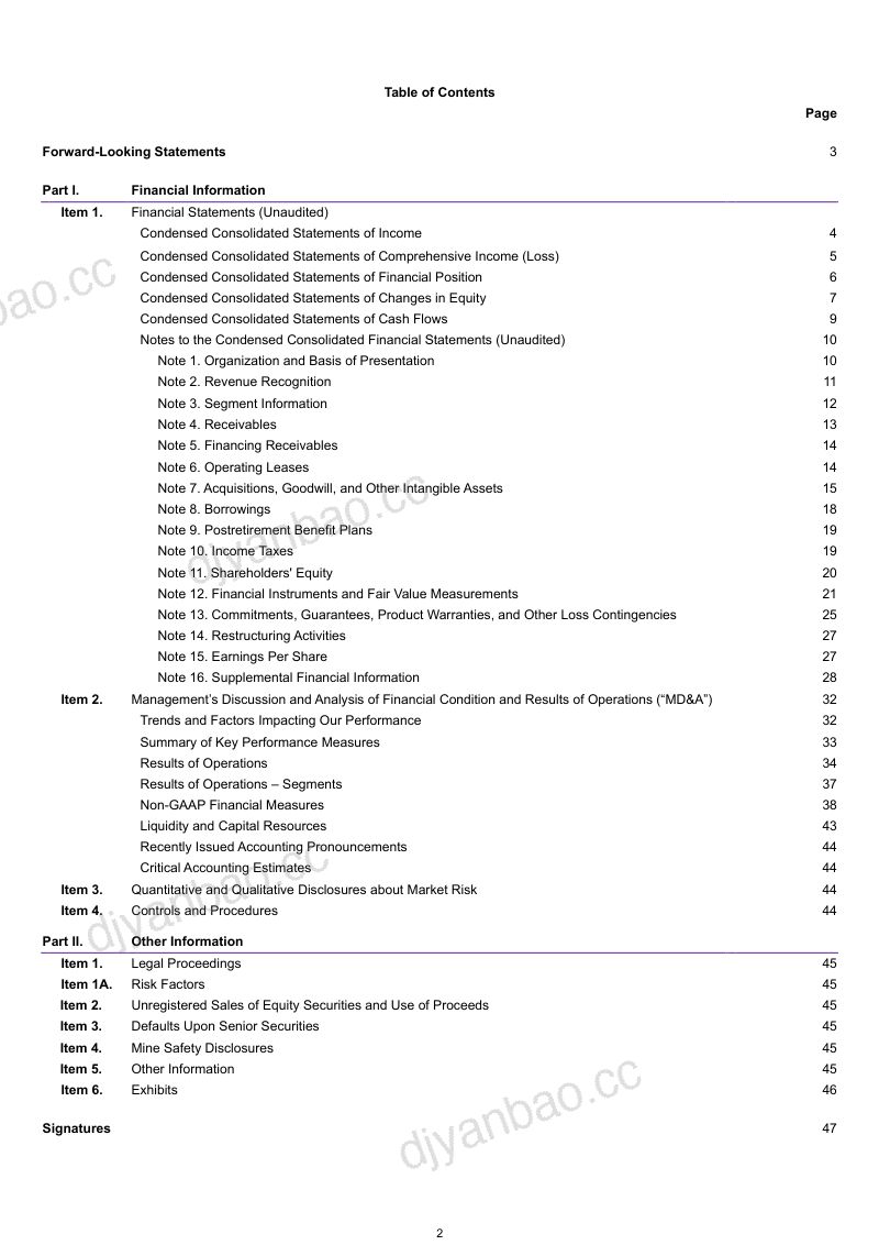 GE HealthCare Technologies 2026年季度报告 第2页