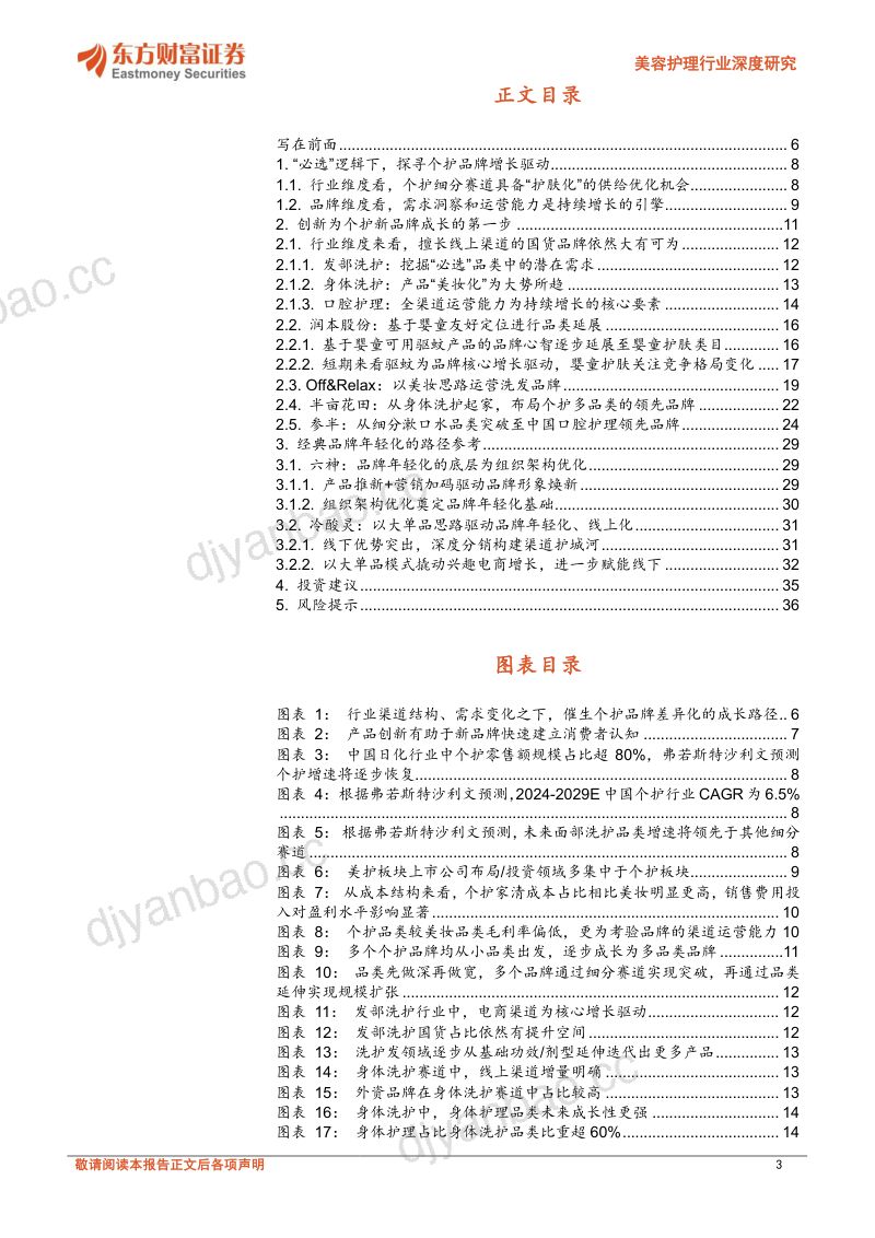 美容护理行业深度研究：拆解个护品牌长期增长驱动力 第3页