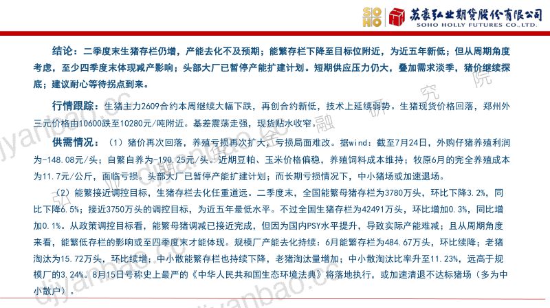 静待拐点：猪价筑底期的布局推演（7） 第2页
