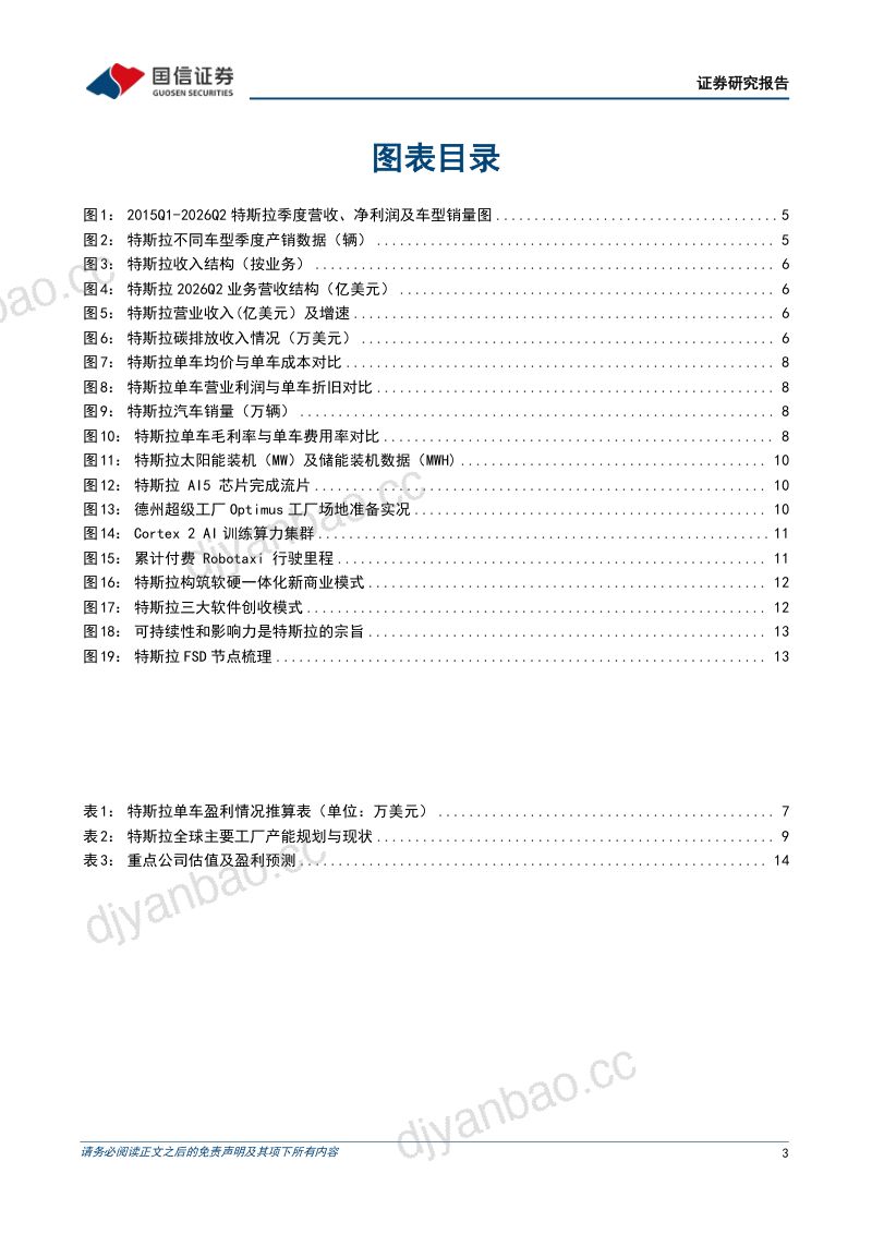 特斯拉专题研究系列三十六FSD加速渗透,机器人产线落地在即 第3页
