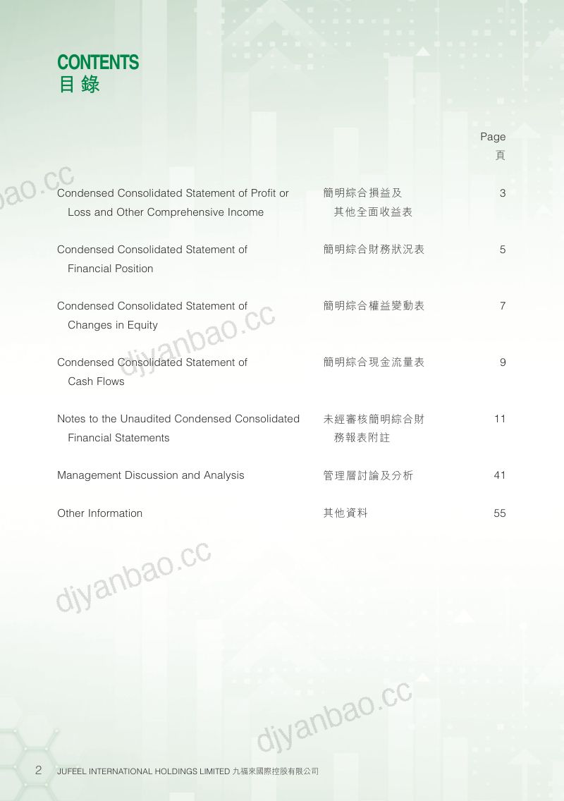 九福来2026 中期报告 第3页