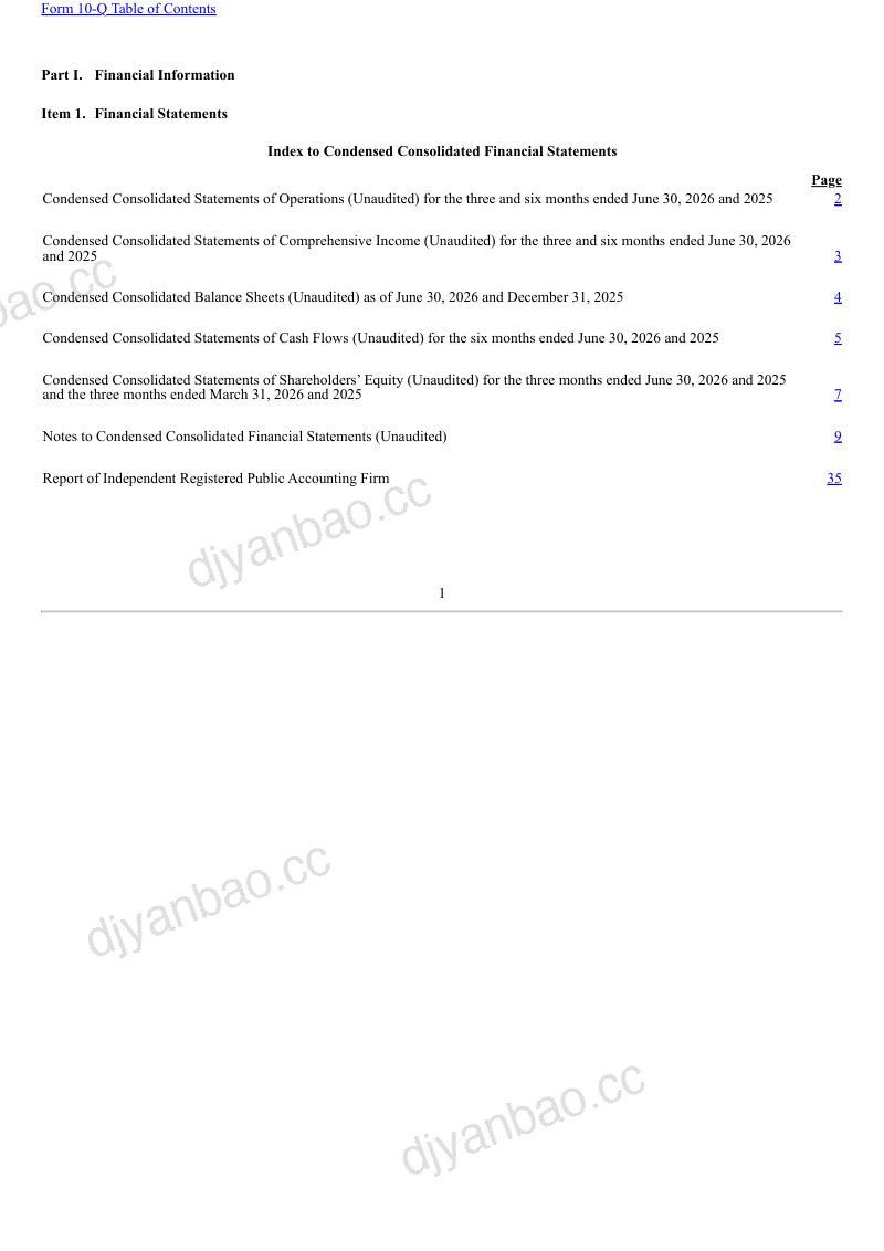 CVS Health 2026年季度报告 第3页