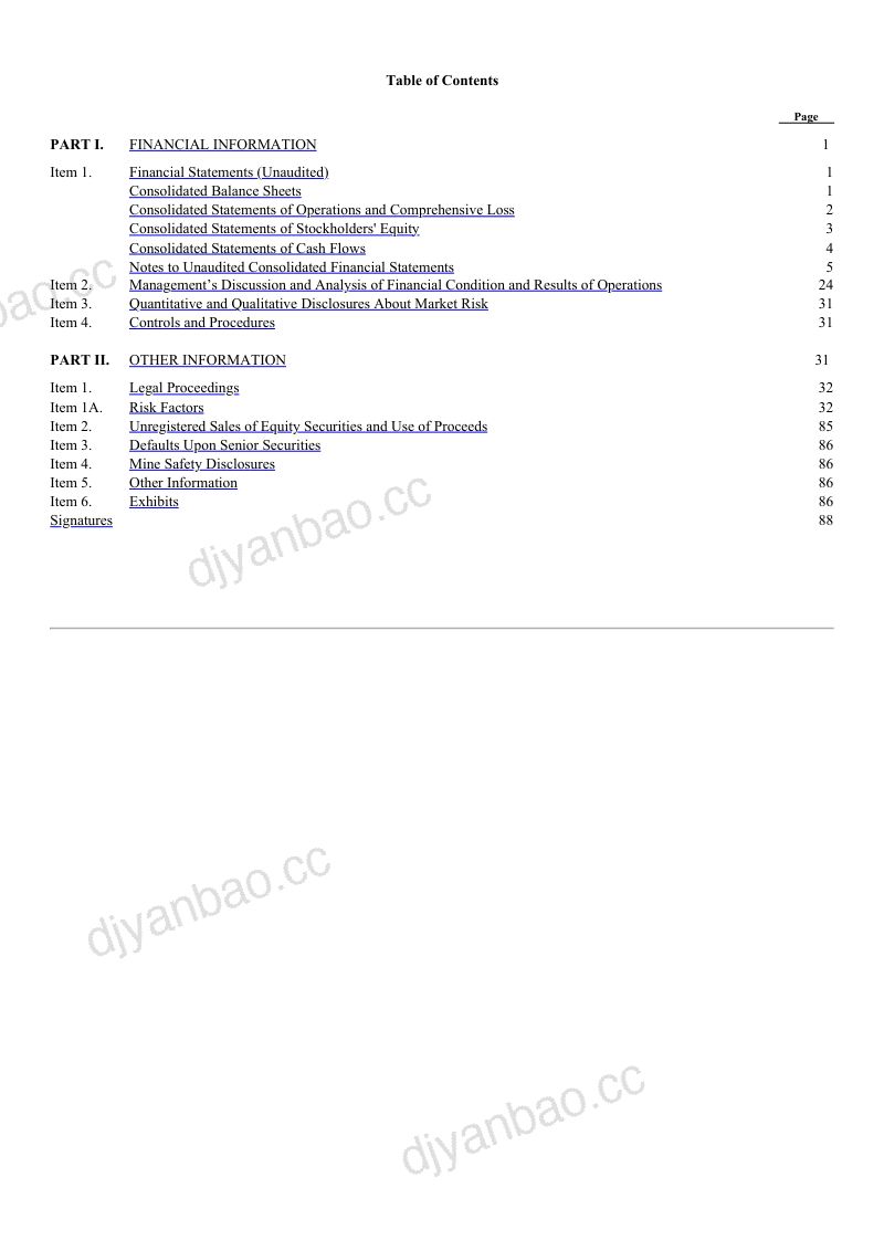 Nuvation Bio Inc-A 2026年季度报告 第3页