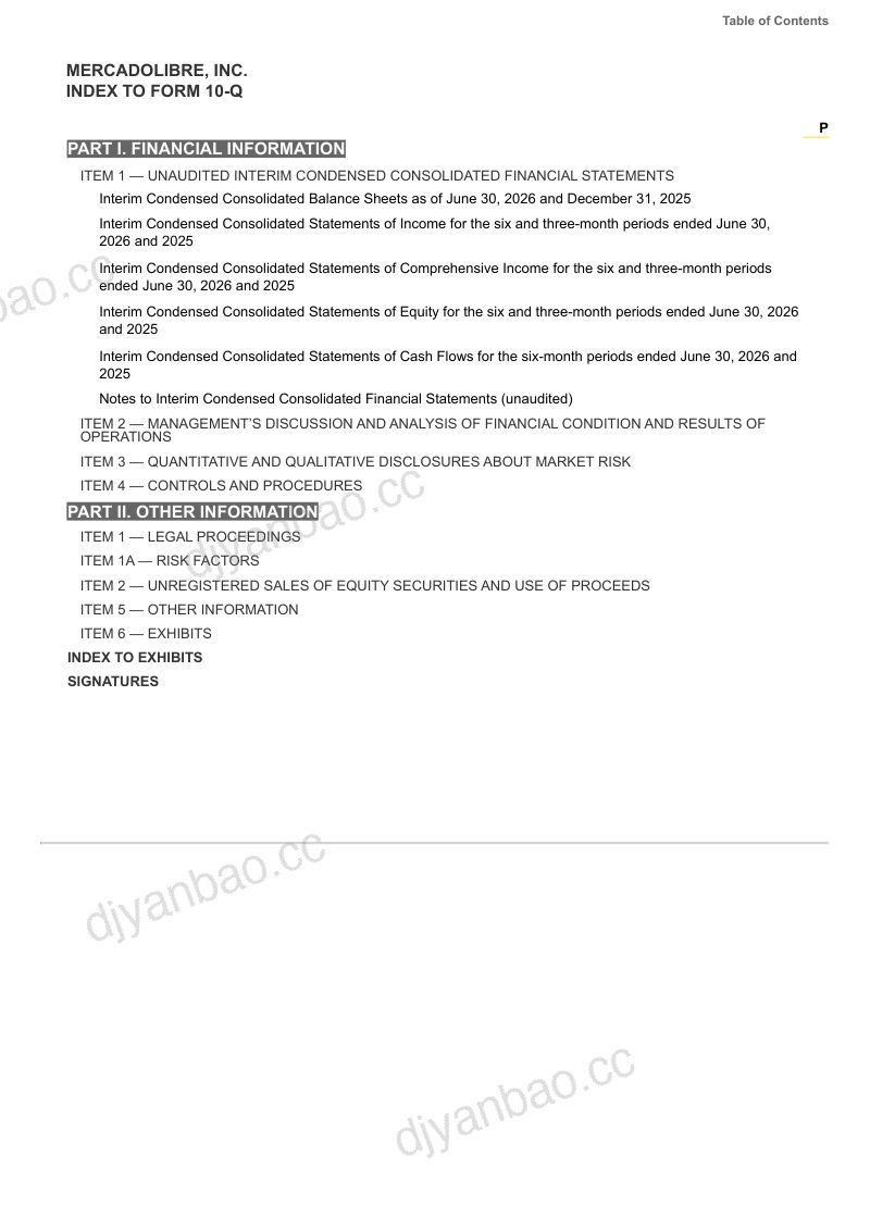 MercadoLibre 2026年季度报告 第3页