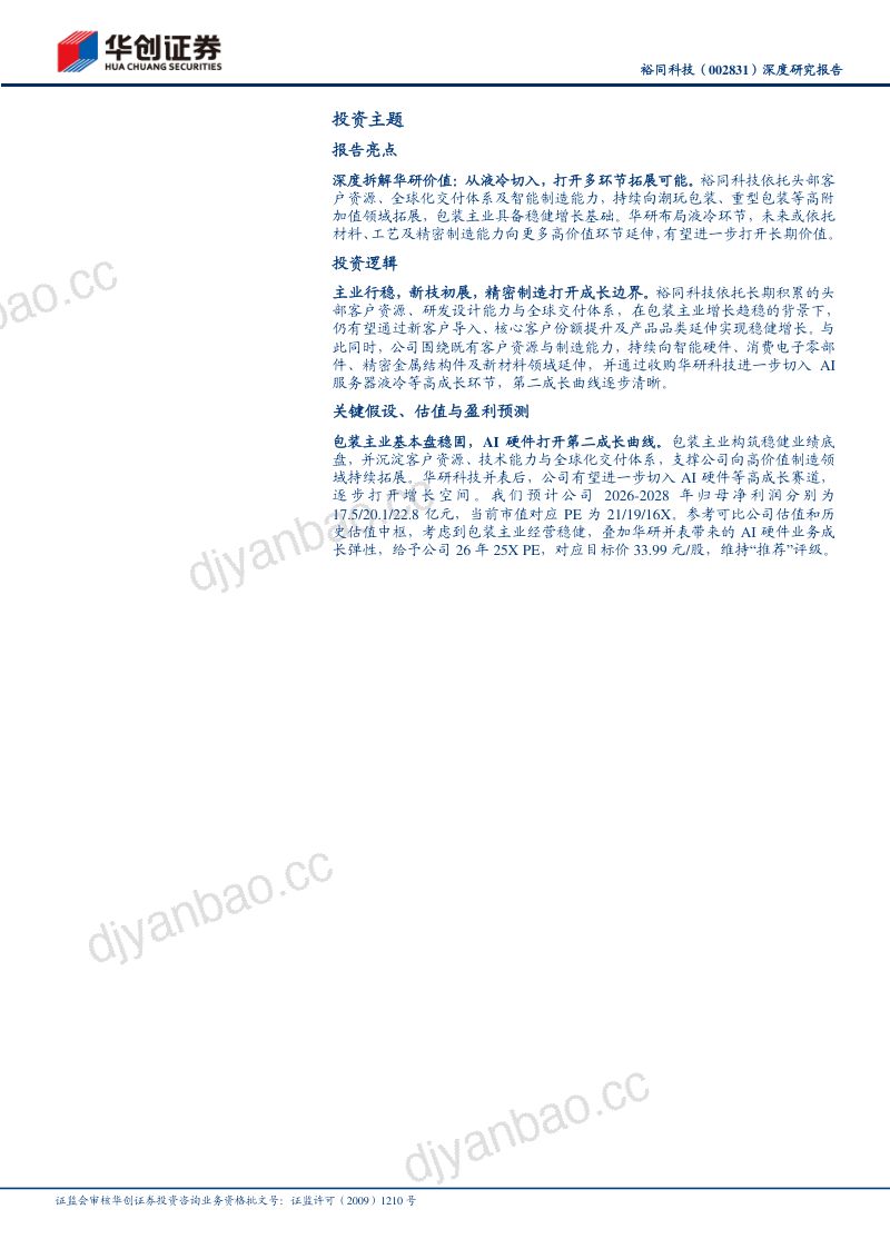 深度研究报告裕见新枝，同向繁茂 第2页