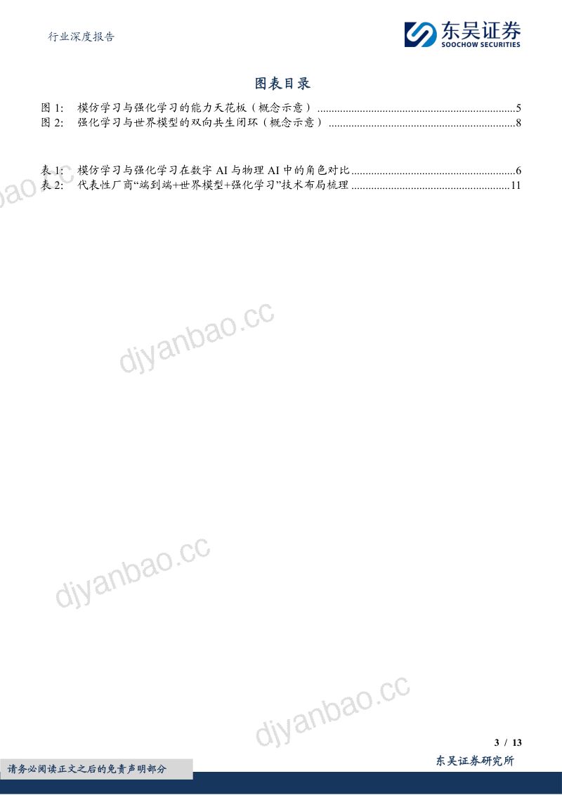 汽车行业深度报告:AI系列深度25期:从模仿学习到强化学习的范式跃迁 第3页