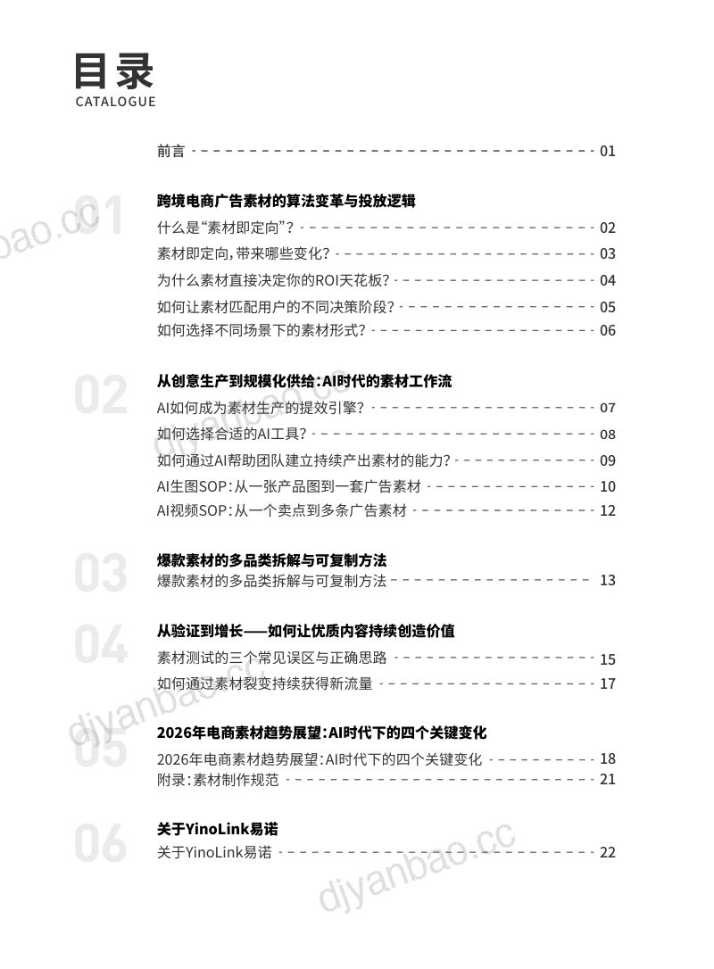 YinoLink易诺：素材即增长：2026跨境电商广告素材增长白皮书（31页） 第2页