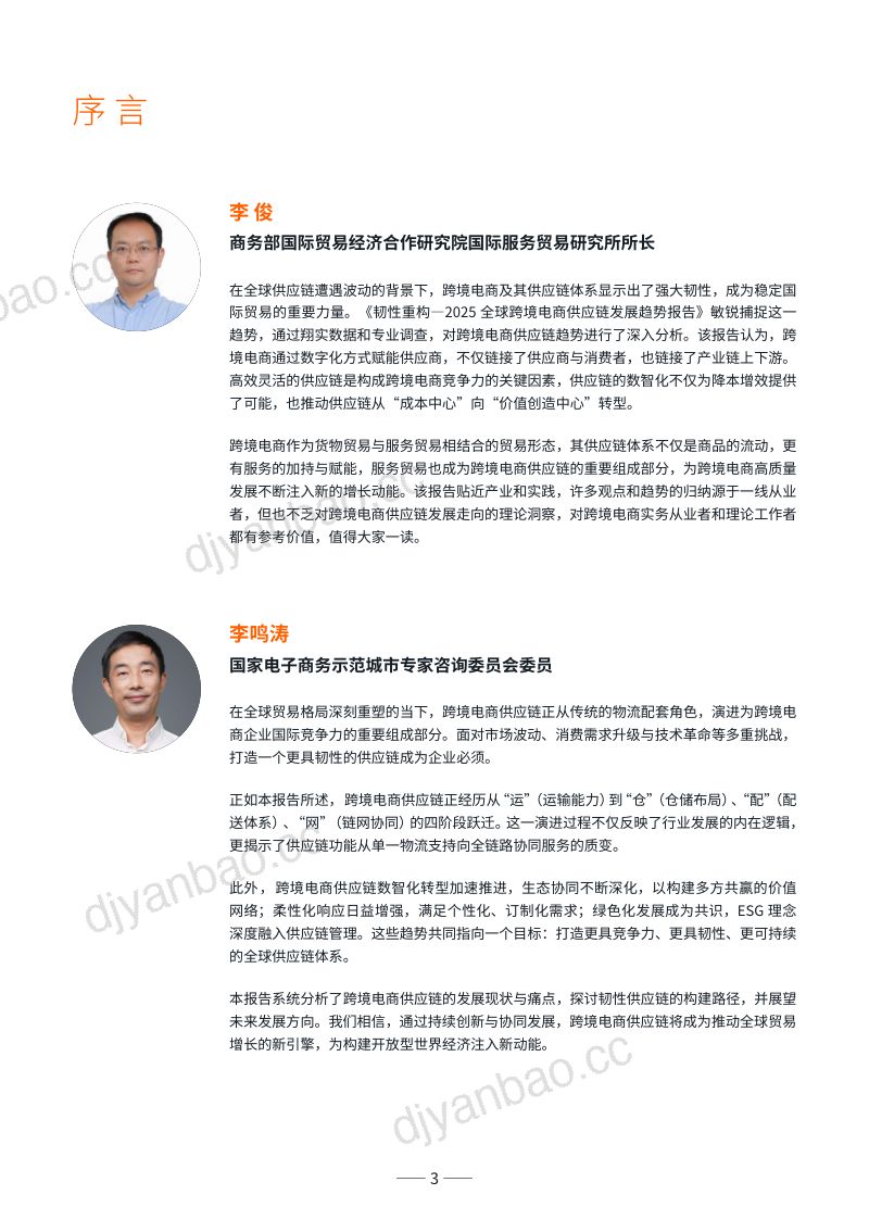 亚马逊全球开店&亿邦智库：韧性重构：2025全球跨境电商供应链发展趋势报告（30页） 第3页