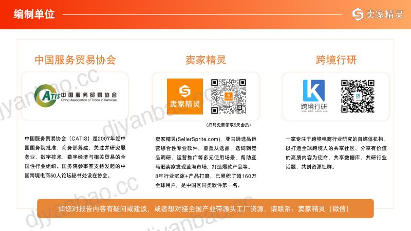 卖家精灵：2025中国跨境电商+产业带地图数据报告（63页） 第3页
