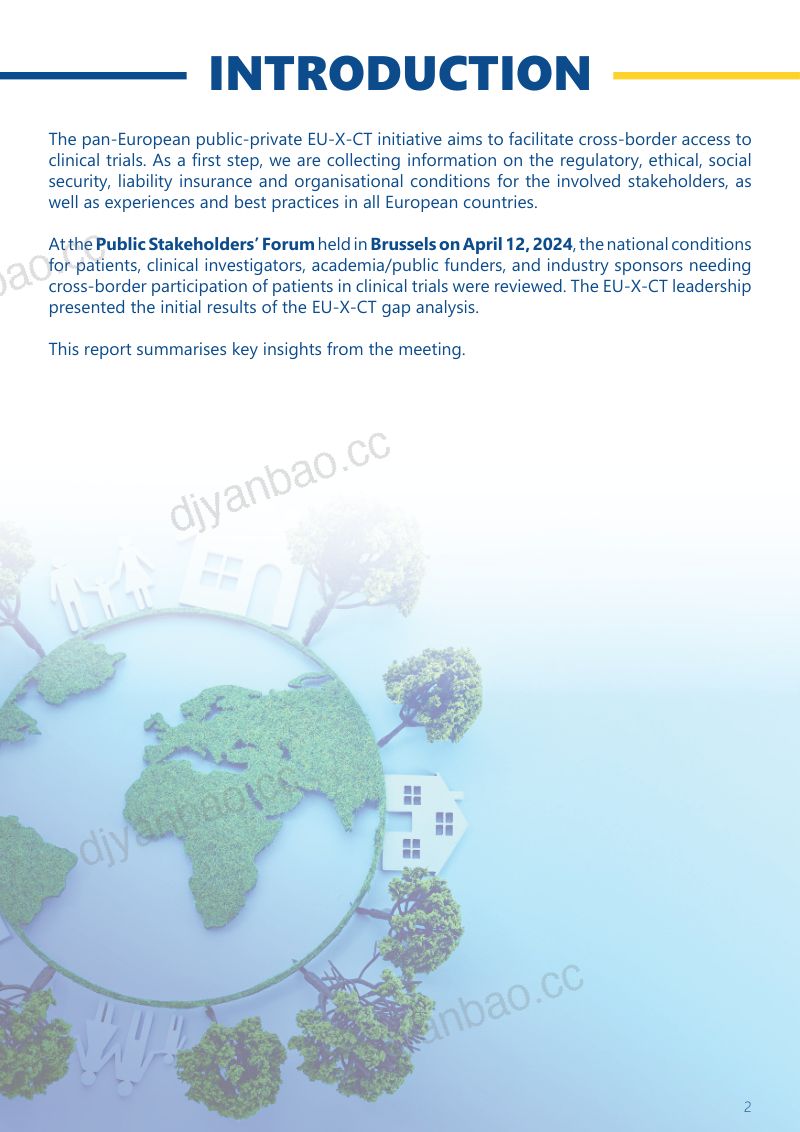 EUXCTEFPIA2024年临床试验国际化研究报告英文版24页 第2页