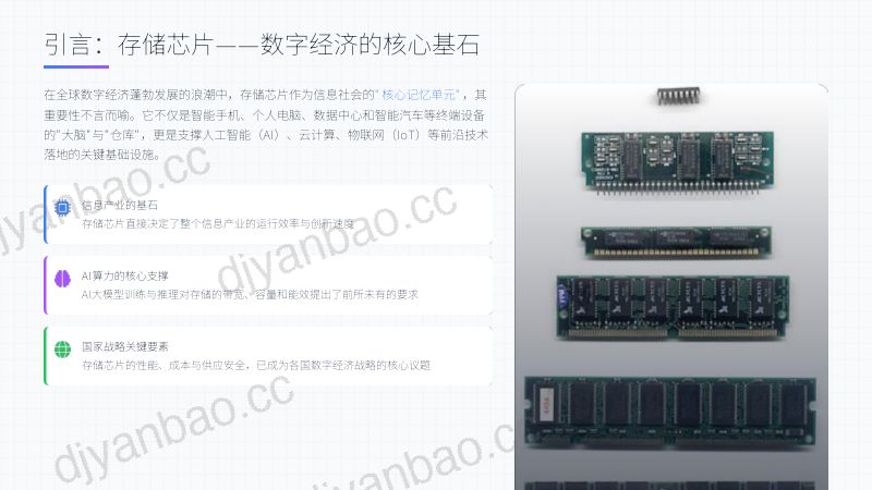 【起点财经】:全球存储芯片行业发展趋势深度分析 第3页
