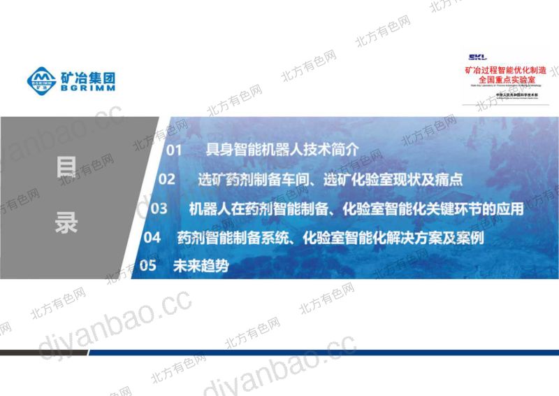 具身智能机器人在选矿药剂智能制备和化验室智能化领域的实践与应用 第2页