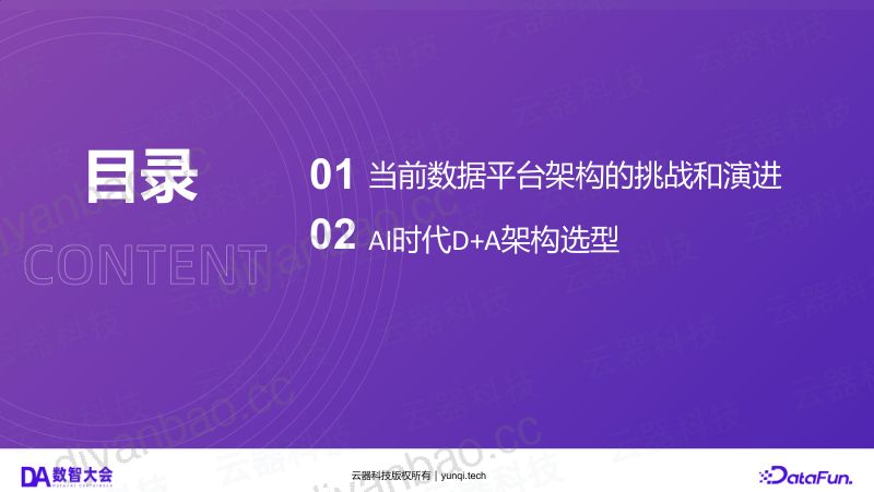 关涛-AI时代下_数据架构的变与不变_2025DataAISummit北京站_关涛Tony_云器科技_v2 第3页