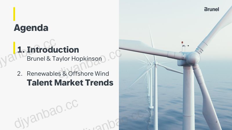 CWP2025-Brunel-ChinaWindPower2025-TalentTreandspresentation布鲁奈尔 第2页