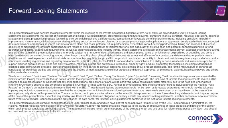 ConnectBiopharma-2026-JPM 第2页