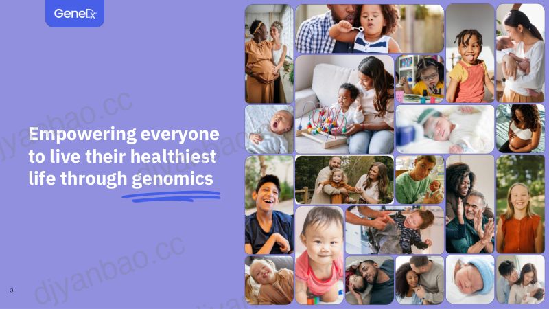 GeneDxJ.P.Morgan2026HealthcareConferencePresentation 第3页