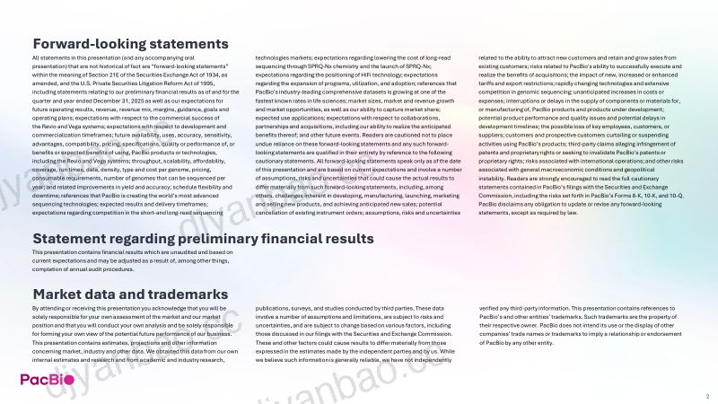 PacBioJPM2026Presentation 第2页