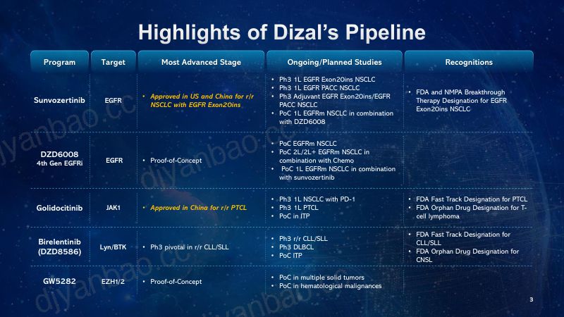 Dizal-J.P.Morgan44thAnnualHealthcareConference-DizalPresentation_unlocked 第3页