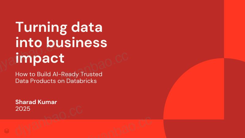 赞助商Qlik将数据转化为业务影响如何在Databricks上构建支持AI的可信数据产品 第2页