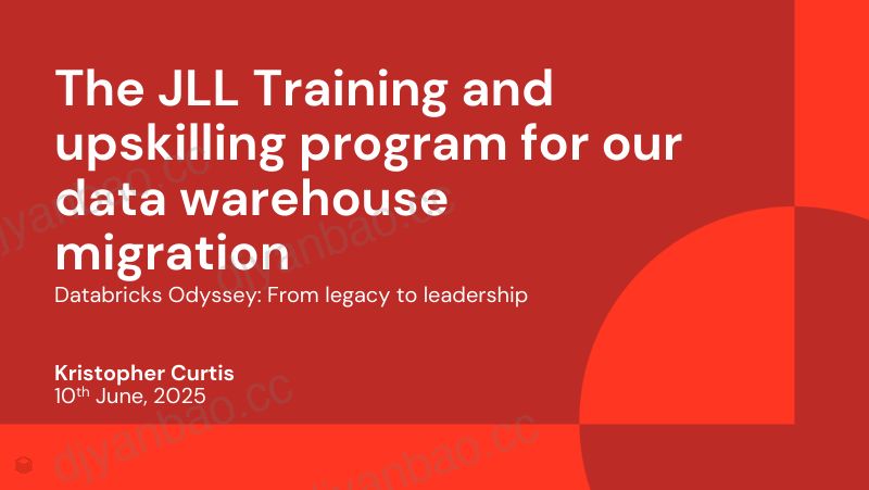 JLL培训和技能提升计划助力我们的仓库迁移至Databricks 第3页